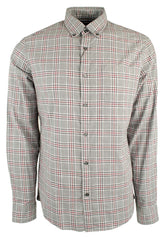 Michael Kors Men's Slim Fit Soft Cotton Long Sleeve Shirt